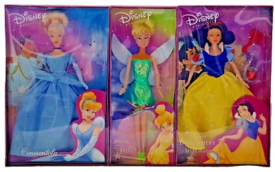 "Cenerentola, Trilli e Biancaneve" in Gift Box Regalo RARISSIMO HASBRO - Immagine 1 di 4