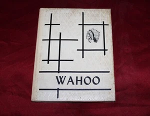 WAHOO yearbook 1958-59 CENTRAL HIGH DOWAGIAC MICHIGAN - Picture 1 of 5