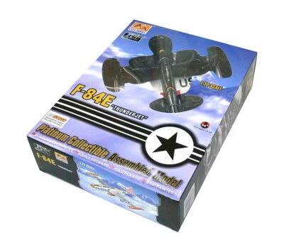 EASY MODEL 37105 Aircraft Model 1/72 F84E Thunderjet 51-490 523 FES Lt Col E7105 - Image 1 of 3