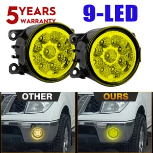 For 2012-2019 Subaru Outback Front Driving Bumper Fog Light Yellow Lens Lamp Set - Foto 1 di 13