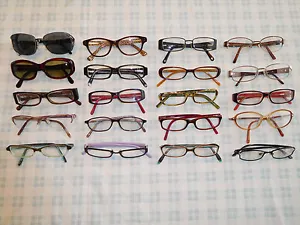 Lot 20 Colorful Eyeglasses Sunglasses Frame Women's Calvin Klein DKNY Konishi 3 - Picture 1 of 1