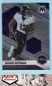 Rashod Bateman Rookie 2021 Panini Mosaic RC "" #310 Baltimore Ravens - Foto 1 di 2