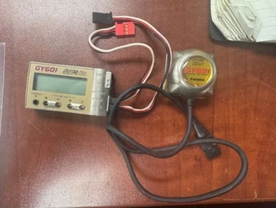 Futaba GY601 SMM Rate Gyro Digital Proportional RC Helicopter System - Image 1 of 3