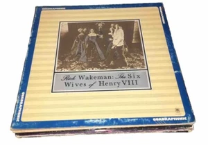 RICK WAKEMAN The Six Wives Of Henry VIII QUADRAPHONIC LP (A&M QU 54361) VG 1973 - Picture 1 of 5