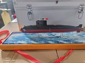 1:200 50CM 039B Submarino de Ataque Buque de Guerra Diecast Modelo de Barco de Batalla Militar - Imagen 1 de 11