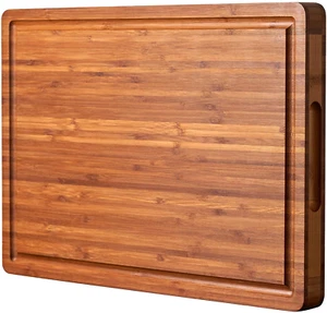 Wood Cutting Board for Kitchen, 1 Thick Butcher Block - Picture 1 of 6