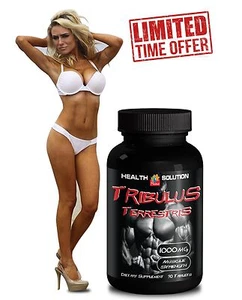 Libido Booster Tribulus Terrestris. Nivel de testosterona de apoyo (1 botella, 90 quilates) - Imagen 1 de 2