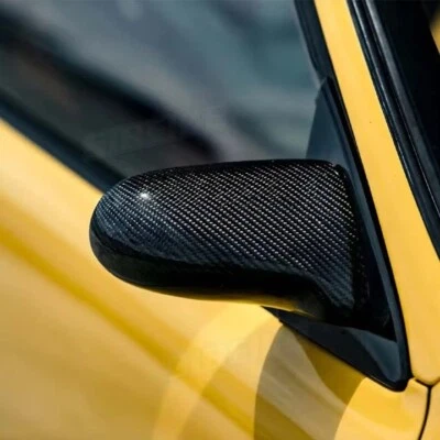 Espelho lateral estilo colher 2 peças para Honda CIVIC EK 4 portas 1996 - 2000 preto brilhante - Imagem 1 de 4