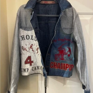 Dolce&Gabbana D&G double-sided Denim Jacket with Graphic Print Size Medium - Picture 1 of 8
