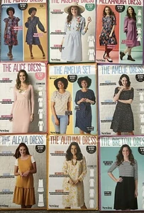 Simply Sewing. Sewing Patterns. Dresses. A - B New. - Picture 1 of 24
