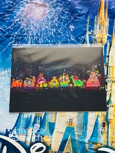 2024 Disney Parks Main Street Electrical Parade 5x7" Postcard Josey Tsao - Picture 1 of 1
