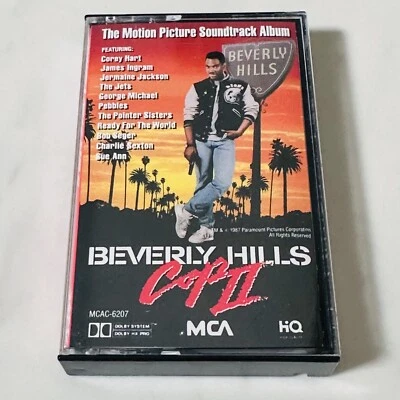 Beverly Hills Cop II - Soundtrack Cassette - Red Insert - Image 1 of 4