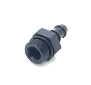 RPS #6 AN Male x 3/8 inch Hose Barb Aluminum Fitting Adapter Black 561106 - Bild 1 von 3