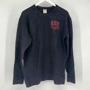 Victoria's Secret PINK Womens Collegiate ASU Sun Devils Sweatshirt Dark Gray S - Picture 1 of 5
