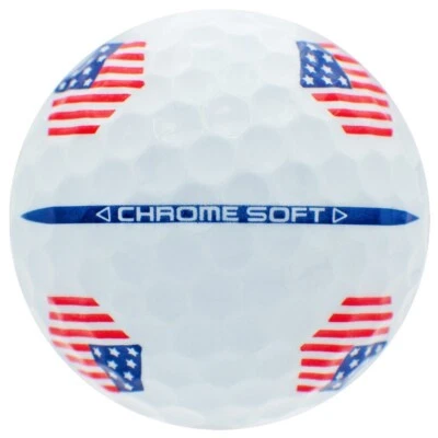 12 bolas de golfe Callaway cromadas macias Truvis EUA TruTrack AAAAA/em estado perfeito usadas - Imagem 1 de 4