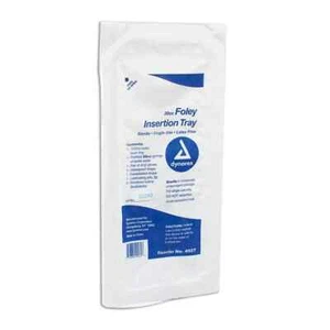 SM Dynarex Foley Insertion Tray W/ Prefilled Syringe Sterile - Picture 1 of 1