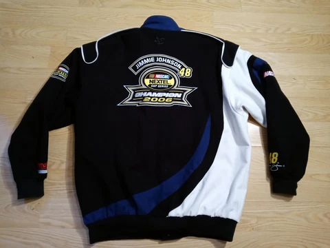 NASCAR Jimmie Johnson Jacket Men XL Chase Authentics #48 Champion 2006 Racing Cover