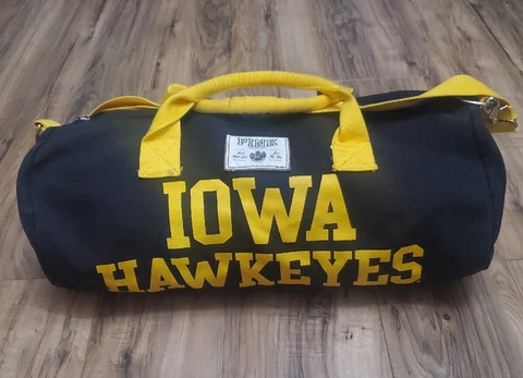 Iowa Hawkeyes Victoria Secret Pink Canvas Duffel Bag Cover