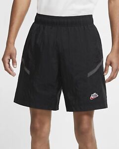 Men's Nike Sportswear Heritage Windrunner + Shorts Black Size XS CU4436-010