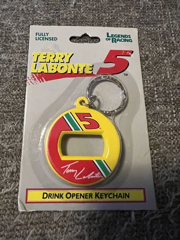 Legends of Racing Terry Labonte #5 Drink Opener Keychain Nascar Collectible Cover