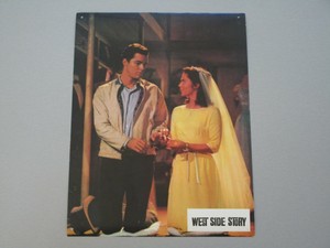NATALIE WOOD RICHARD BEYMER ""WEST SIDE STORY"" LOBBY CARD LB5
