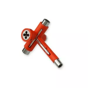 REFLEX THREADER SKATE UTILI TOOL All in one for Skateboard Longboard ORANGE - Picture 1 of 1
