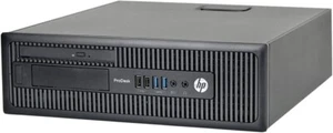 Price Cut HP Desktop ProDesk 600 G1 SFF Intel i3 4GB 120GB SSD DVD-RW - Small PC - Afbeelding 1 van 2