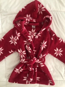 Tucker + Tate Sleepwear Toddler Girls Plush Pink Fleece Bathrobe Size 2T - Picture 1 of 5