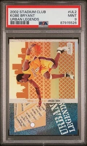 2002 Topps Stadium Club Urban Legends #UL2 Kobe Bryant PSA 9 neuwertig - Bild 1 von 2