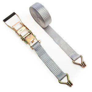 XTrade X0500003 Ratchet Straps with Hooks 50mm x 8m - Picture 1 of 3