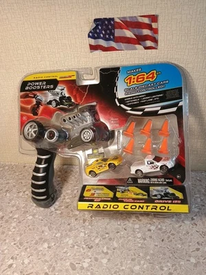 RARO!!  CARRO Y CAMIÓN DE CARRERAS ROAD CHAMPS JAKKS RADIO CONTROL POTENCIADORES 1:64 RC  Foto 1 de 4