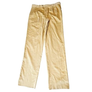 NUEVO Pantalones de pana plisados beige tostado Vineyard Vines para hombre talla 38 x U 3241 - Imagen 1 de 12