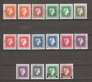 NEW ZEALAND 1954/63 SG O159/O167 + O168/O169 USED - Picture 1 of 1