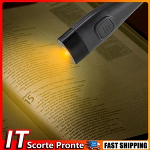 LED Neck Reading Light Bendable Arms LED Night Light 3 Colors for Reading in Bed - Afbeelding 1 van 10