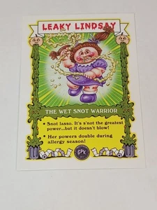 2024 Topps Garbage Pail Kids At Play GPK TCG #TCG4 Leaky Lindsay - Picture 1 of 2