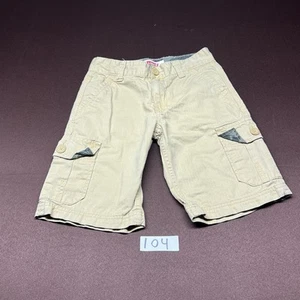 Levi’s Youth Cargo Khaki Shorts Boys Size 8 Reg Multi Pockets - Picture 1 of 7
