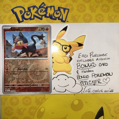 Litten 032/162 SV05: Temporal Forces Reverse Holo - Image 1 of 4