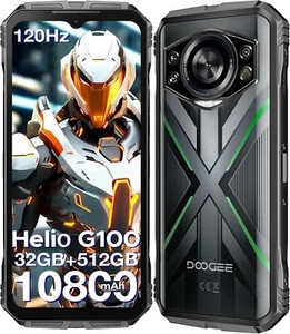 DOOGEE S cyber Pro Rugged Phone, 10800mAh Android 14 32GB+512GB 120Hz IPS Screen - Picture 1 of 8