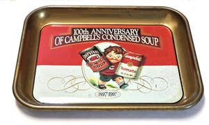 Bandeja metálica Campbell’s 100 aniversario 1897-1997 13"x10,5" - Imagen 1 de 8