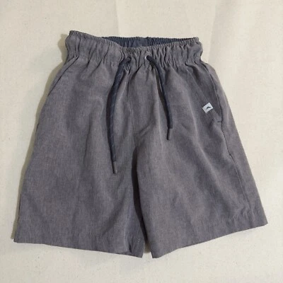 Tommy Bahama Active Boys Swim Shorts youth 5 6 gray Bathing Suit linerless pool - Image 1 of 4