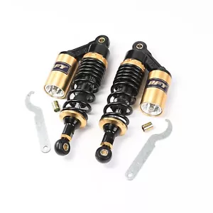 2pcs 280mm 11'' Motorcycle Rear Air Shock Absorber Suspension ATV Quad Scooter - Picture 1 of 11