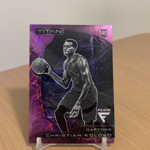 2022-23 Flux FOTL Christian Koloko #44 Titan Purple Scope 11/17