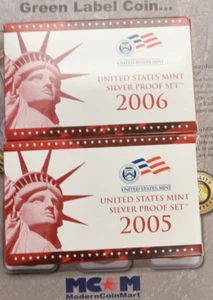 Silver Proof Sets 2005, 2006 TP-6713 - Picture 1 of 3