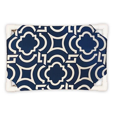 Truman + Teddy Elevated Dog Bed (Ripple) - Image 1 of 4