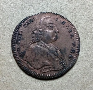 1760 Germany 3 Pfennigs - John Frederick - Erfurt - high grade - V.Rare - Picture 1 of 2