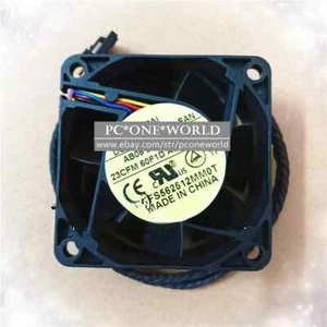 AUTHENTIQUE DELL FCN 5625 5,6 CM X2JYK DC12V 0,4A 4 fils PWM FANP/N DFS562512MM0T - Photo 1/4