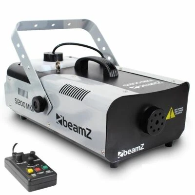 MACCHINA DEL FUMO wireless 1200 WATT VERSIONE PROFESSIONALE TELECOMANDO SMOKE - Imagen 1 de 4