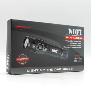 POWERTAC WOFT 1.200S LUMEN TAKTISCHE TASCHENLAMPE - Bild 1 von 5