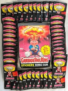 NEW 1986 Topps Garbage Pail Kids Original 5th Series 5 GPK 48 Wax Packs OS5 BOX