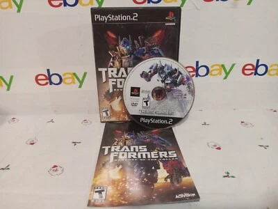Transformers: Revenge of the Fallen (PlayStation 2, 2009) CIB Complete TESTED - Image 1 of 4